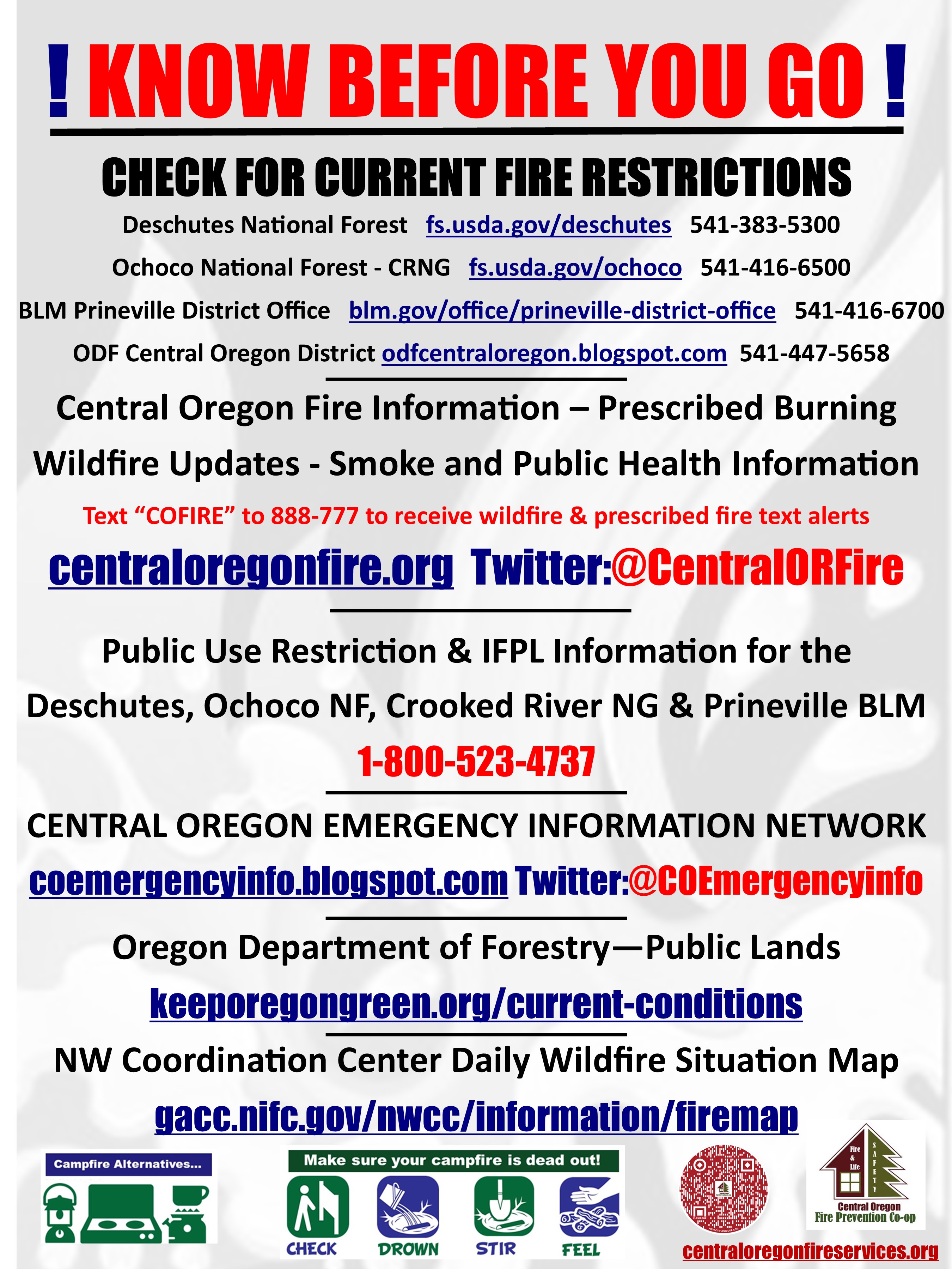 deschutes national forest fire restrictions